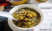 祛痘美食:海帶生地綠豆瘦肉湯
